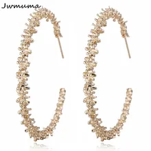 Новинка, модное ретро кольцо для женщин, золотые и серебряные круглые геометрические серьги, аксессуары из металлического сплава, ювелирные изделия, вечерние, подарок