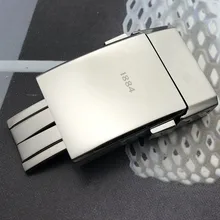 Фирменное Качество, Пряжка из нержавеющей стали для часов Breitling 20*20 мм, полировка, Двойная застежка, ремешок для часов, 1884 логотип на