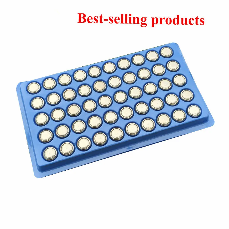 

50Pcs AG13 High volume Button Cell Battery 303 LR44 357A A76 SR44SW SP76 RW82 RW42 L1154 Long Lasting watch toys Free shipping