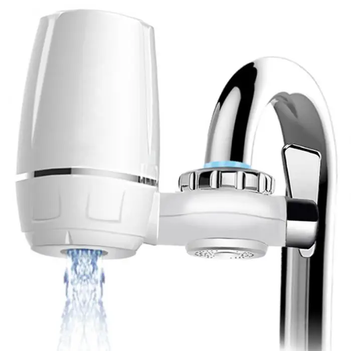 Newest Tap Water Purifier Kitchen Faucet Washable Ceramic Percolator Mini Water Filter Bacteria Removal