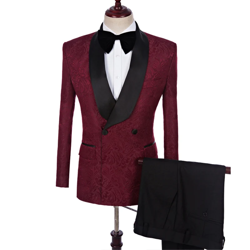 red-with-black-pant