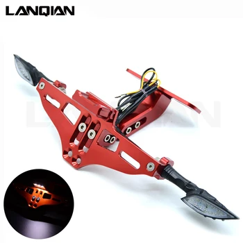 

CNC Motorcycle Adjustable Angle License Number Plate Frame Holder Bracket For Suzuki bandit 650 s dl 1000 /dl1000 v-strom