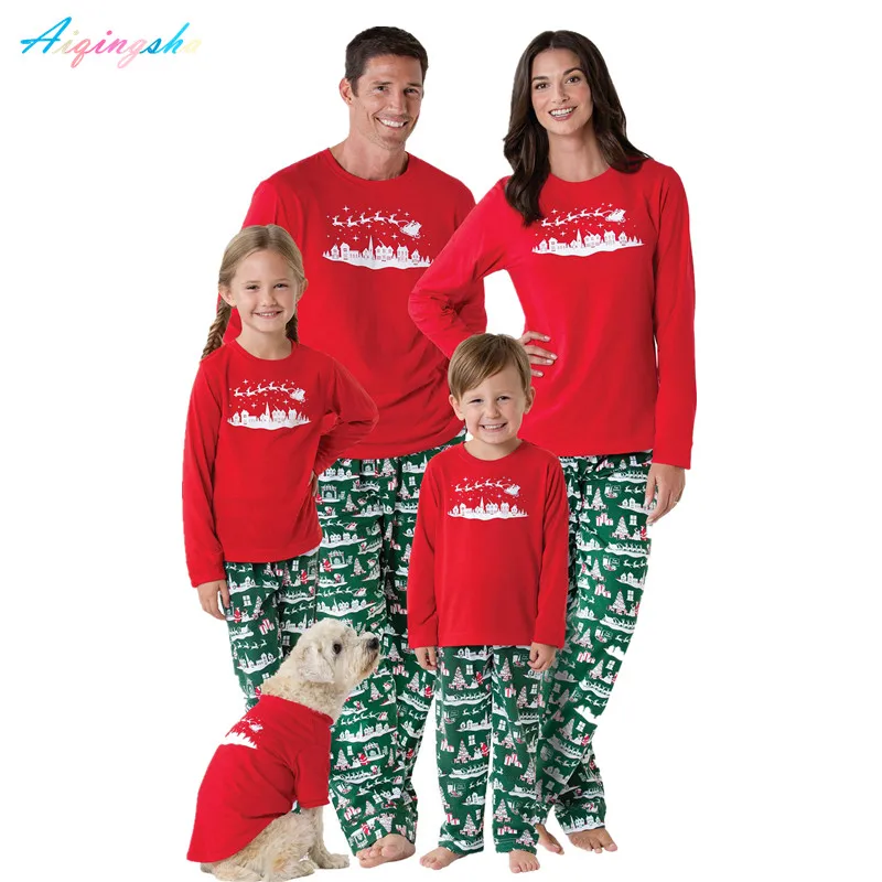 Baby Pajamas Family Matching Pajamas Mother Daughter Clothes Pyjamas ...