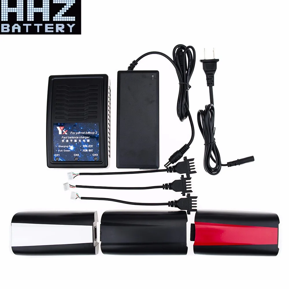 Bebop Drone rc 11.1v 3100mah lipo battery (66)