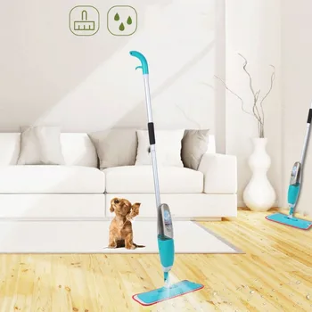 

10pcs/lot New Environmental Water Home Used Spray Mop For Various Kinds Of Floor Cleaning Tool (Random color)