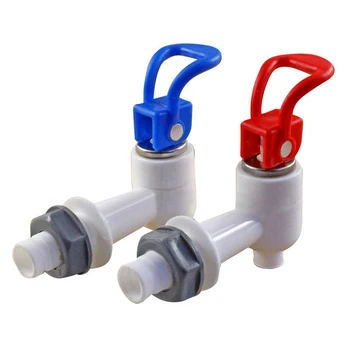 

2019 New 1pcs Universal Size Push Type Plastic Water Dispenser Faucet Tap Replacement Home Essential drinking fountains Parts