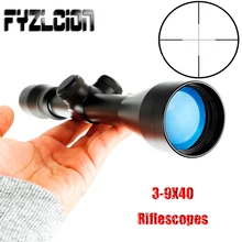 Hunting Shooting 3-9X40 Riflescopes Dull Polish Finish Fine Mil Dot Reticle Optical Sight Rifle Scope Hunting Shooting 3-9X40 Riflescopes Dull Polish Finish Fine Mil Dot Reticle Optical Sight Rifle Scope