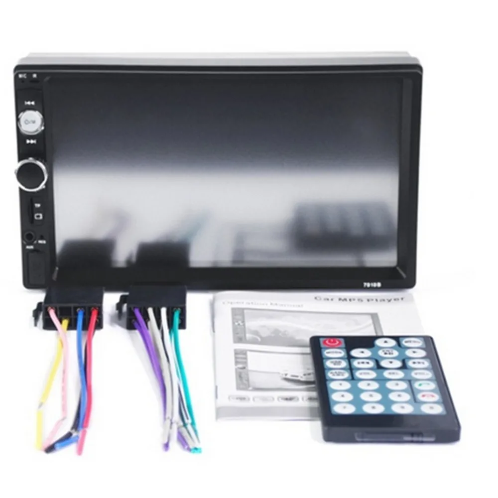 mksup 7 Inch HD Car Audio Player font b Radio b font In Dash Touch Screen