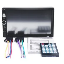Mksup 7 Pulgadas HD Reproductor de Audio de Radio Del Coche En el Tablero Táctil Control Del Volante Estéreo MP3 Transmisor FM Reproductor MP5 pantalla 7010B