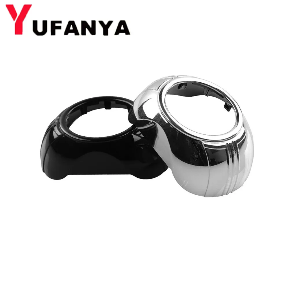 

1 pcs 3 inches H4 Easy Install Koito Q5 Bi-xenon hid projector lens for smax Projector lens shroud Mask LHD RHD hid headlight