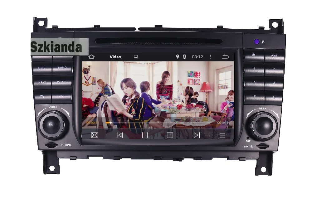 Автомобильный GPS навигатор для Mercedes Benz C Class W203 2004 2007 c200 C230 C240 C320 C350 CLK W209 радио Wi Fi dvd