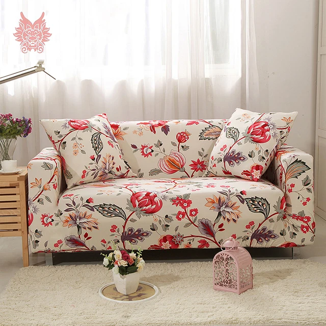 1seat 2seats 3seats 4seats Fl Print Stretch Seat Covers 1seat 2seats 3seats 4seats Fl Print Stretch Seat Covers Slipcover Universal Elastic Force Sofa Sp3965