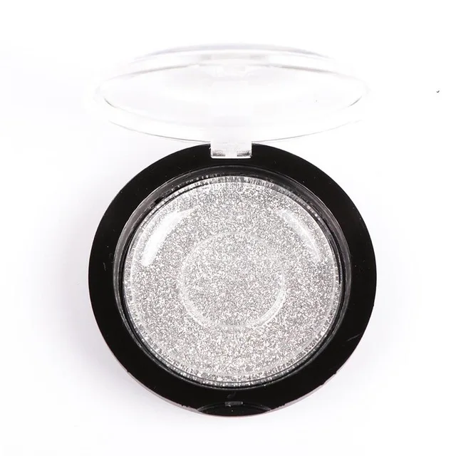 Натуральная норка лахсы упакованы в круг Blackbase Блестящий цветной чехол несколько вариантов для блестящих цветов чехол s - Length: Silver Glitter