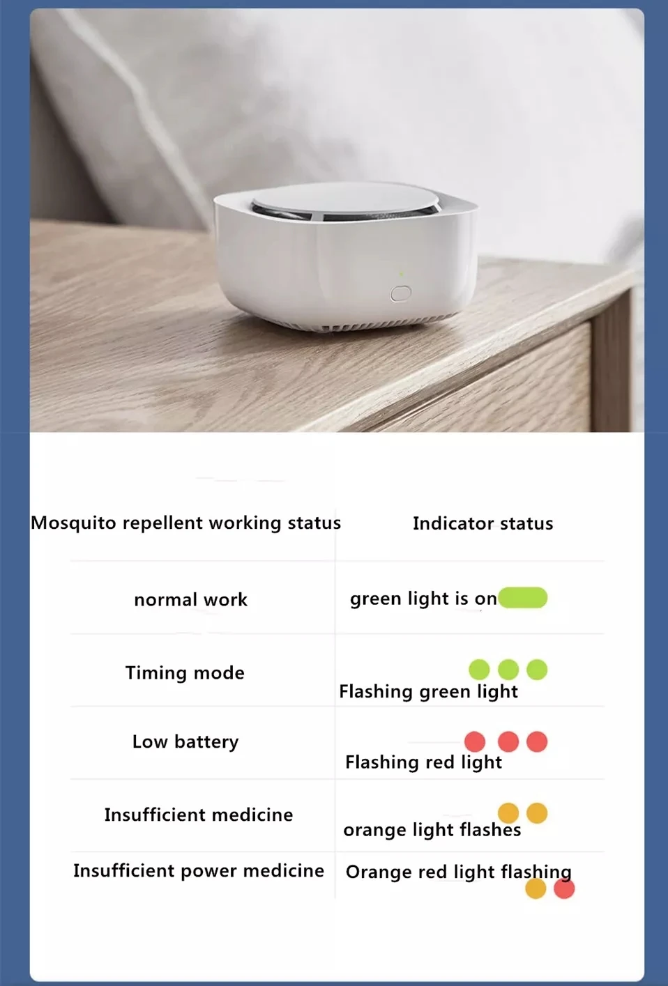 2019 New Xiaomi Mijia Mosquito Repellent Killer Smart Version Phone timer switch with LED light use 90 days Work in mihome AP (7)
