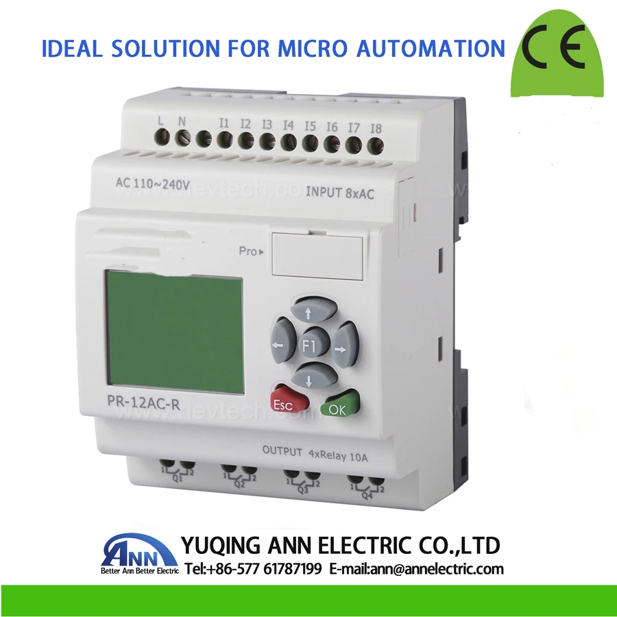 PR-12AC-R with LCD, without cable Programmable logic controller,smart relay,Micro PLC controller , CE ROHS цена PR-12AC-R with LCD, without cable Programmable logic controller,smart relay,Micro PLC controller , CE ROHS цены онлайн