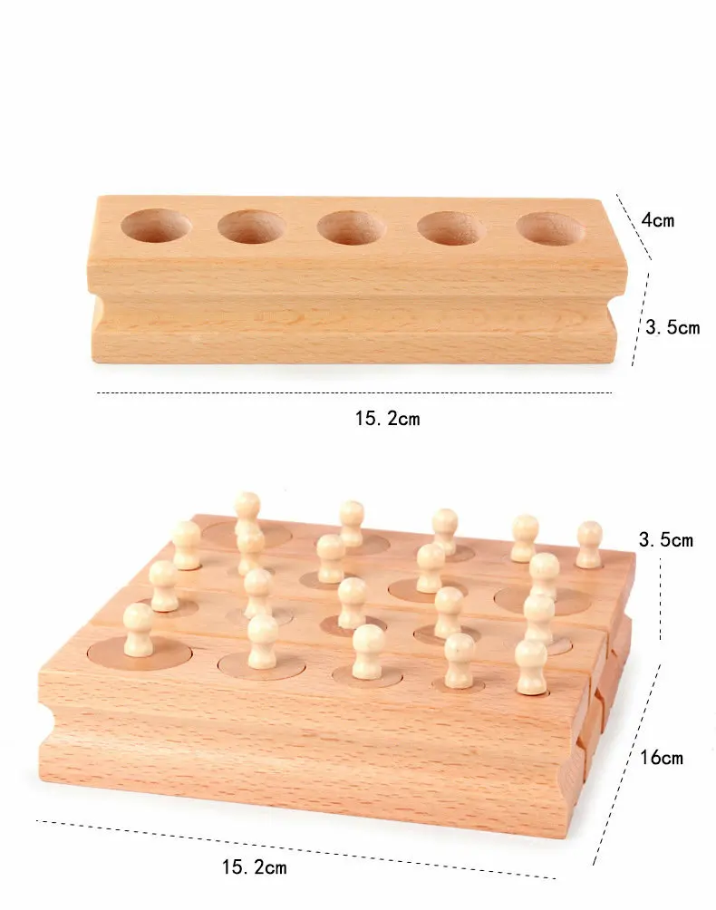 Монтессори розетка цилиндрическая детская деревянная игрушка новые школьные образовательные принадлежности/обучающие материалы детские деревянные блоки игрушки
