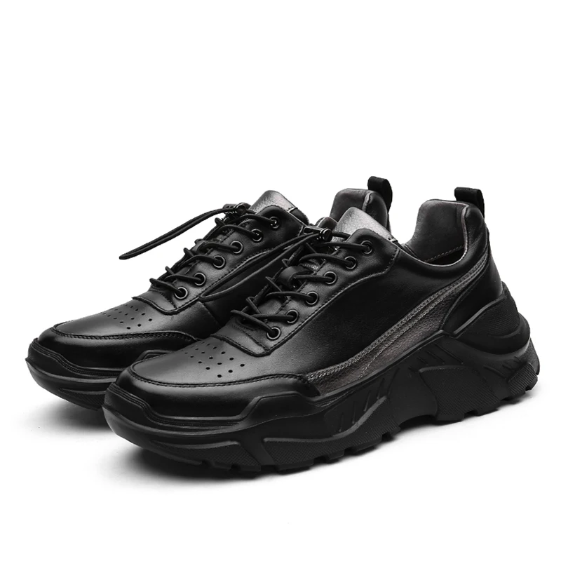 MSSTOR 2018 Black Running Shoes Man Brand Genuine Leather Casual Fashion Men's Sport Shoes Athletic Walking Sneakers For Male MSSTOR 2018 Black Running Shoes Man Brand Genuine Leather Casual Fashion Men's Sport Shoes Athletic Walking Sneakers For Male
