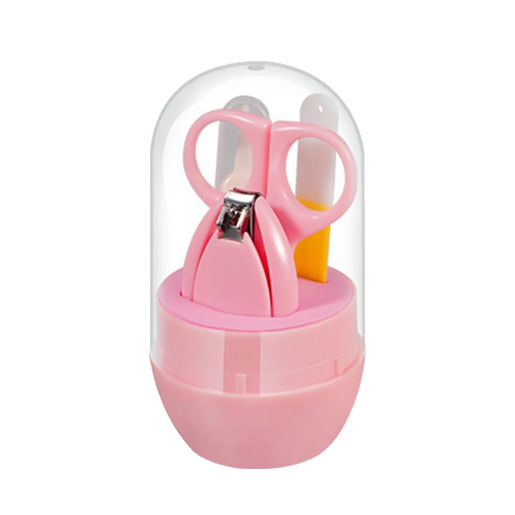 

4pcs Baby Nail Scissors Gorgeous Trimmer Trimmer Sets Safety Care Nail Cutter Nail Scissors Nails Suit Newborn Baby Care Product