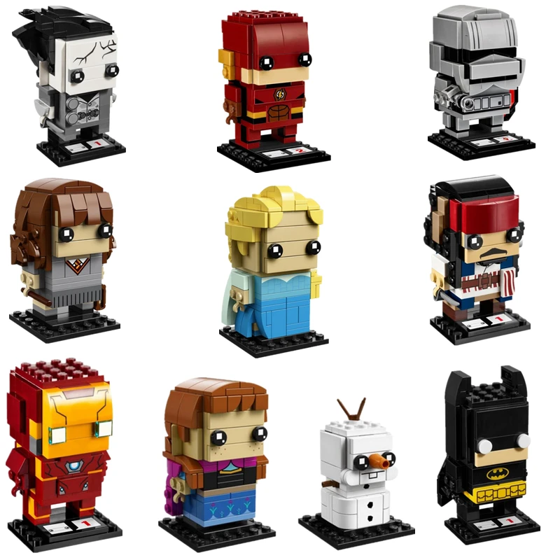 

LOZ Mini Blocks Chipmunk Chip and Dale Action Figure Brickheardz Hero Marvel Toys DIY Building Block Toys for Kid Gift Bricks
