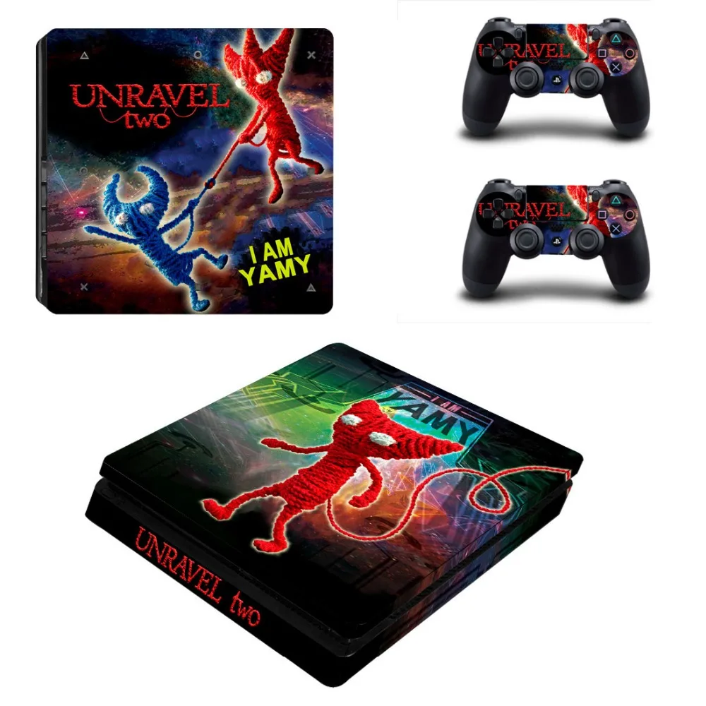 2018 Новое поступление PS4 тонкие наклейки для игровой кожи чехол Playstation 4 тонкий