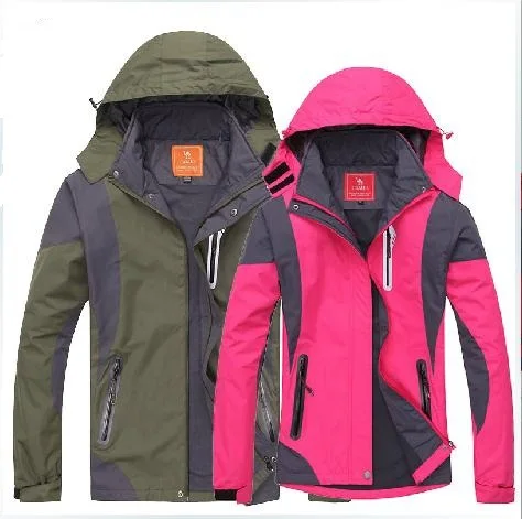 2014 New Men Women Camping Suit Brand Hiking Jacket