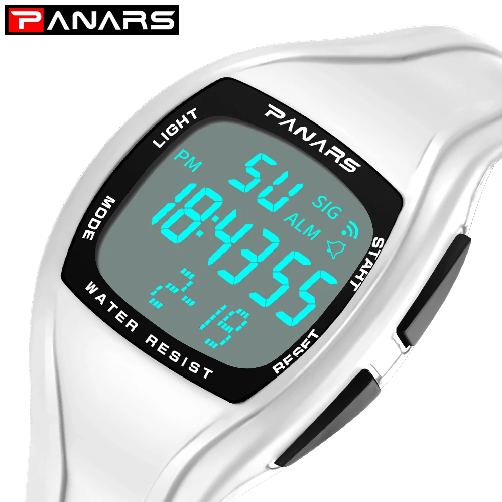 cheap Square Relogio Feminino Digital Watch Women Men Sports Watch 50M Waterproof Led Electronic Rubber Plastic Watch Clock Wristwatch