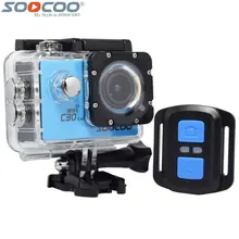 Original SOOCOO C30R 2.4G Remoto Inalámbrico Cámara de La Acción 4 K con Voz Real Ojo de Pez de Ángulo Ajustable Impermeable 30 M DV Deportes