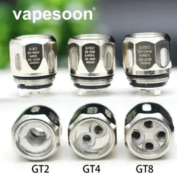 3 шт GT ядер GT2 GT4 GT6 GT8 сменная катушка для Vaporesso NRG бак NRG SE распылитель Мститель/X/Go Swag Switcher комплект