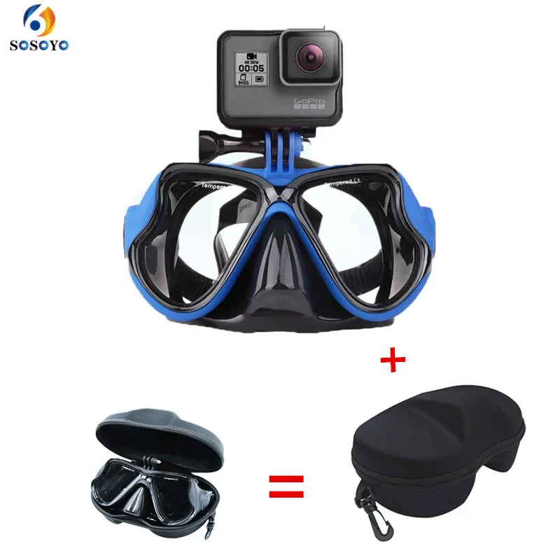 Diving Mask Scuba Snorkel Professional Underwater Waterproof Swimming