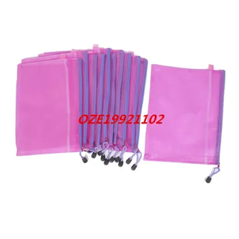 

Office 12.4" x 9.4" 2 Compartment A4 Paper Receipt Paper Folder Fuchsia