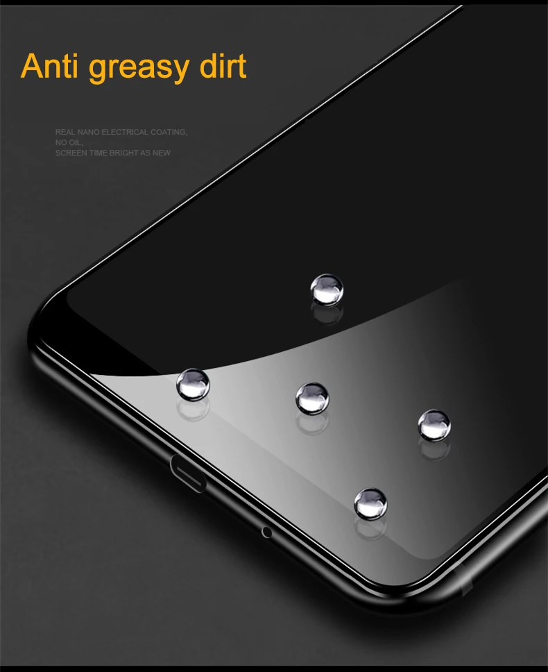 2 шт. закаленное стекло для Xiaomi Mi A2 Lite защита экрана 9H 2.5D анти Blu Ray xiaomi mi a2 /