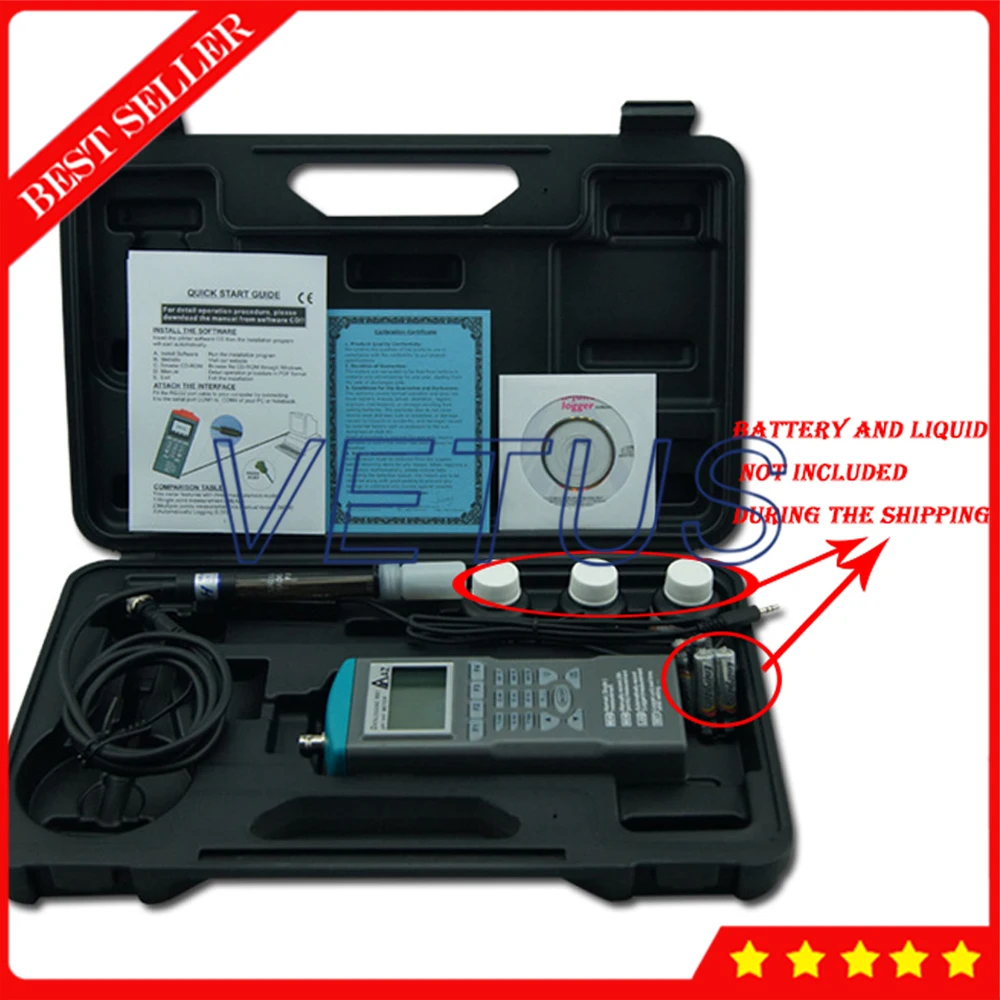 AZ9661 Digital Water Quality Analyzers Tester pH Meter pH/mV Logger