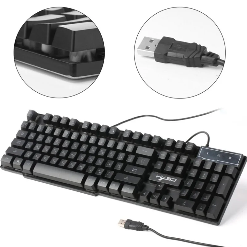 Клавиатура игровая Rgb Pc Usb CK104 механическая клавиатура русская 104 клавиша R8