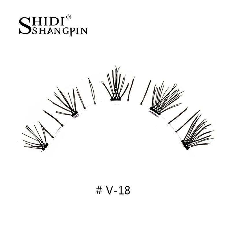 7 Pairs Hand Made Lower Lashes Cross False Lashes for Eyelashes Makeup Eye Lash Extension Fake