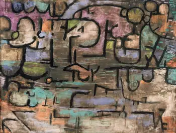 

High quality Oil painting Canvas Reproductions After the floods (1936) by Paul Klee Painting hand painted