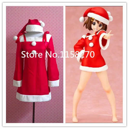 K On Cosplay Yui Hirasawa Christmas Cosplay Costume Cosplay Dress Costume Penscosplay Aliexpress