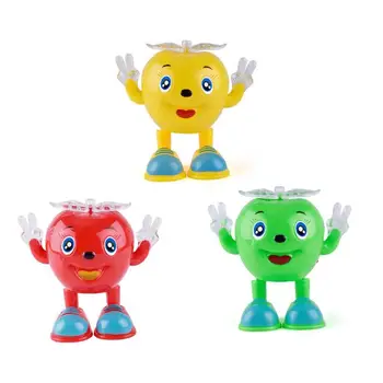 

Electric Dancing Apple Battery Operated Baby Vocal Toys with Lighting Swing Toy Electric Universal Musical Baby Kids Gift