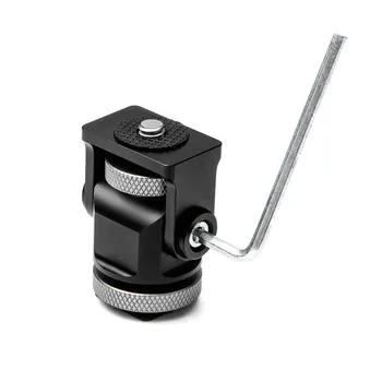 

Sokani EzRig-01 Monitor Holder Mount On Camera Pan 360 degree Tilt 180 degree with Cold Shoe Mount and 1/4'' Mount