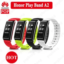 HUAWEI HONOR цветной браслет A2 умный Браслет монитор сердечного ритма фитнес-трекер IP67 Bluetooth OLED для Android iOS
