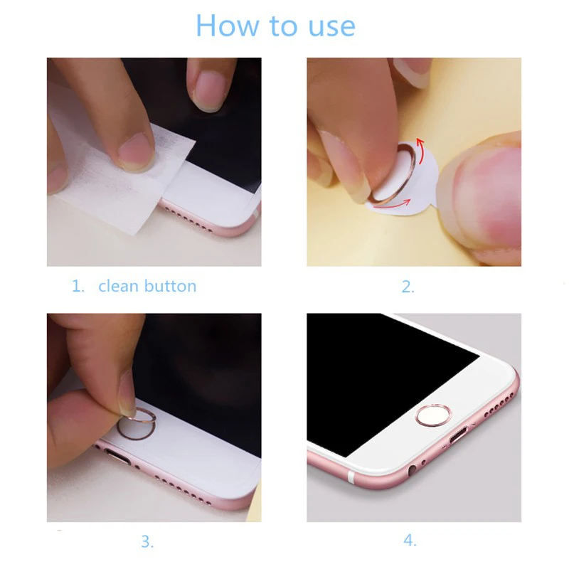 حار لطيف الدب القط الكرتون الهاتف المحمول شاشة اللمس id زر المنزل ملصقا مفتاح يغطي فيلم لتفاح iphone 5 7 5 ثانية 6 6 ثانية زائد se