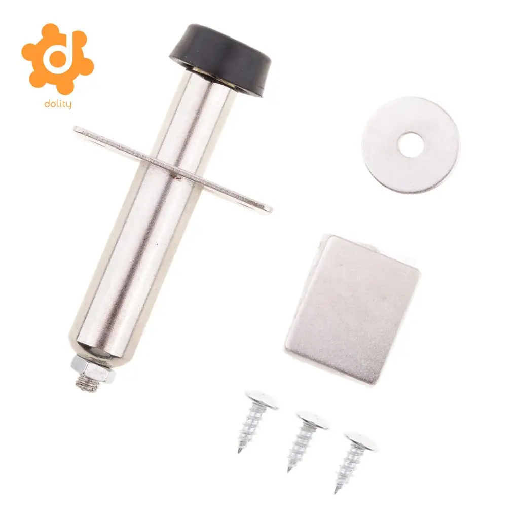 1 Set Universal Car Chrome Door Poppers Trunk Lock   Kits