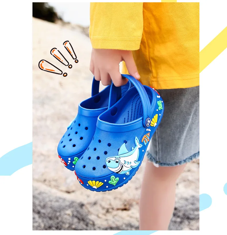 2017 New fashion children garden shoes children cartoon sandal babies summer slippers high quality kids garden children sandals (10)