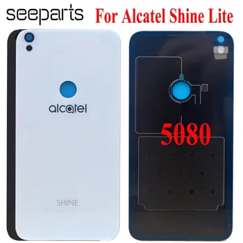 

5.0" For Alcatel Shine Lite Back Battery Housing Cover Door Rear cover Replacement For Alcatel Shine Lite 5080 Back Cove Housing