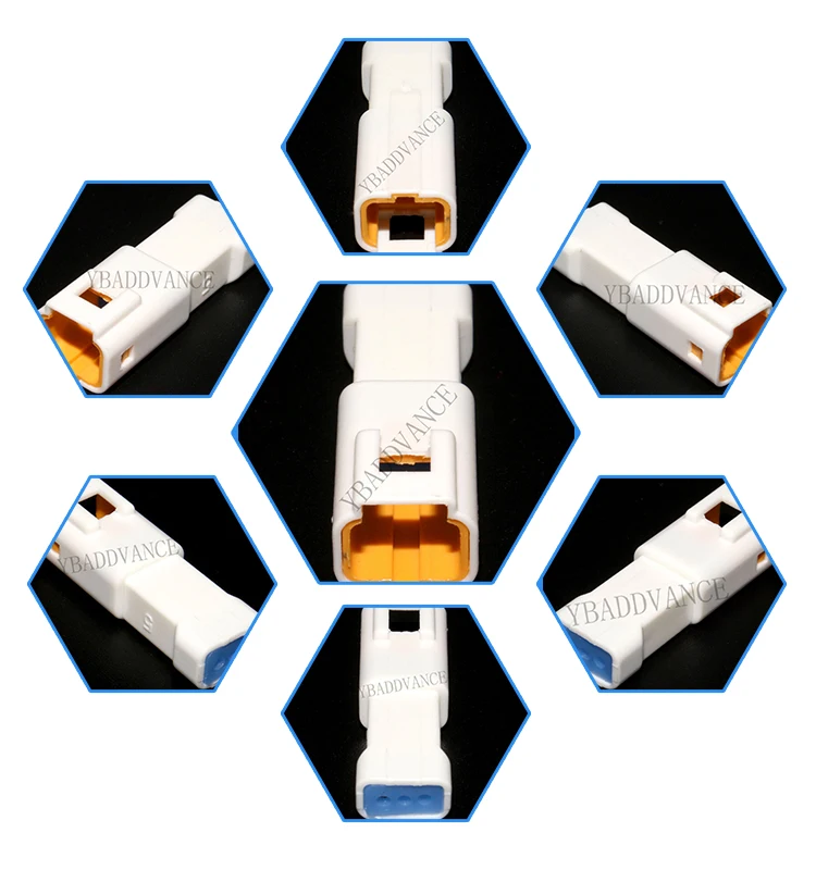 

JST 03T-JWPF-VSLE Automotive 3 Pin Connector Male For Speed Sensor KTM Turn Signal Lighting