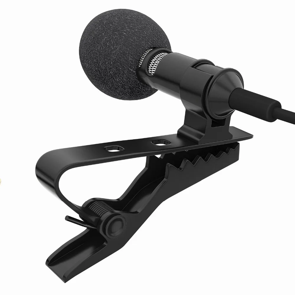 Portable Clip on Omnidirectional Smartphone Microphone for iPhone, iPad, iPod Touch, Samsung 