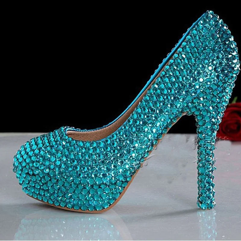 heels blue