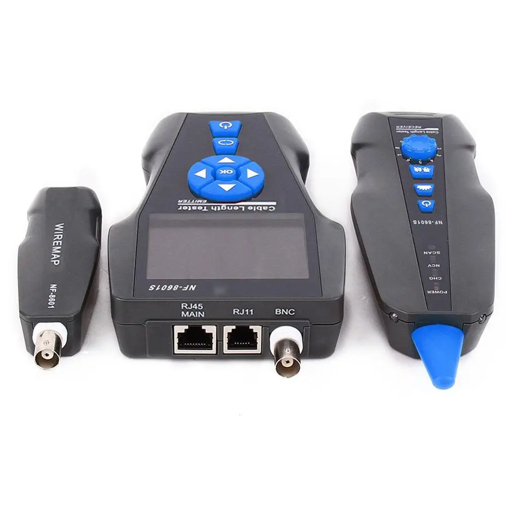 NOYAFA NF 8601S TDR Многофункциональный сетевой кабель тестер трекер для RJ45 RJ11 BNC Cat5e Cat6 Cat7
