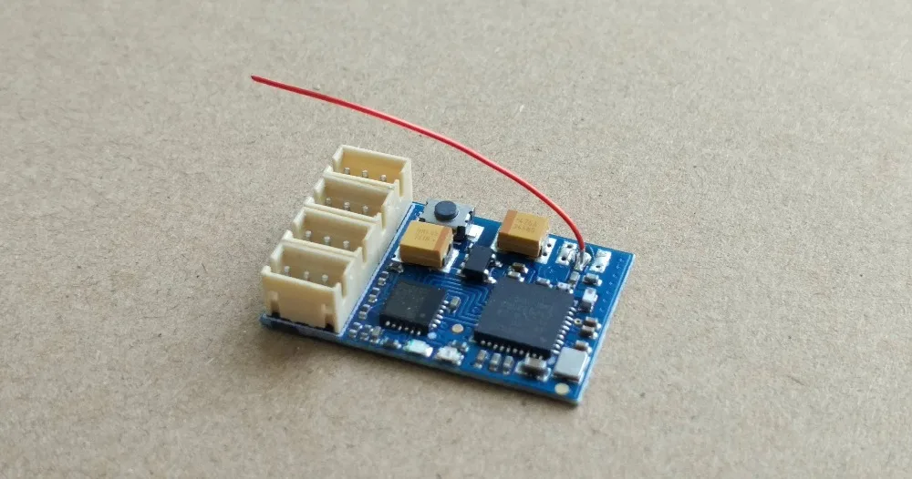 

2.4G KYOSHO / KO PROPO ASF compatible 4-Channel Surface Receiver Unit for Micro Racing Cars