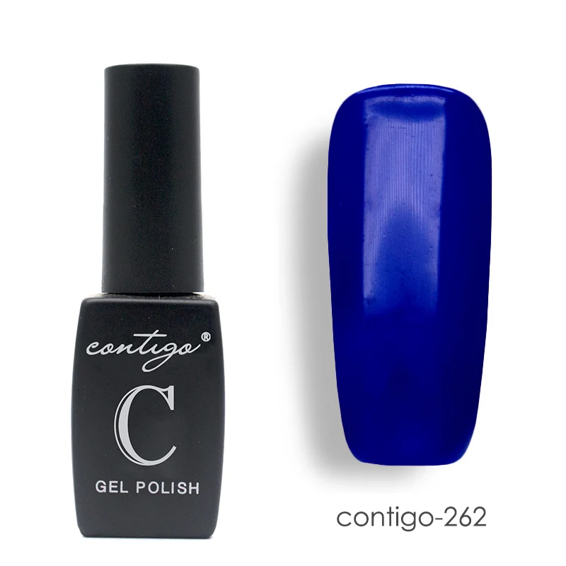 Contigo УФ-гель для ногтей 8 мл Лучший лак гель для дизайна ногтей Desgin для ногтей резиновая основа пальто Маникюр акригель набор поли гель набор - Цвет: 8ml-262