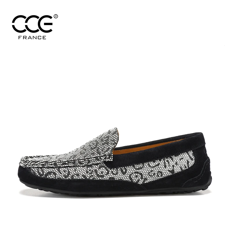 Verano Zapatos Guisantes Moda 2017 Primavera Cce Casual Hombre Nuevo Cómodo Mocasines Black 8831 Encaje zpIn0qw